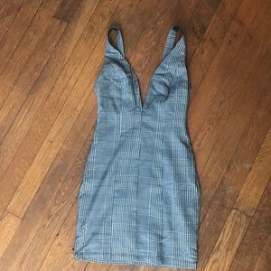 Checkered Mini Dress